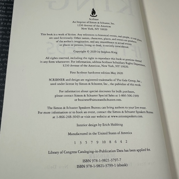 If It Bleeds by Stephen King Hardcover LIKE NEW - Picture 4 of 4